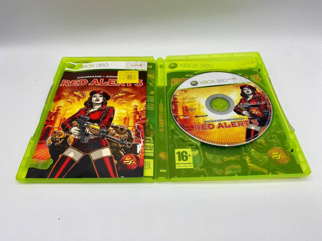 Command & Conquer Red Alerts 3 Microsoft Xbox 360 Compleo Funzionante Italiano