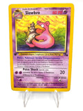 Carta pokemon Slowbro 43/62 Italiano set Fossil FO 1a edizion Vintage played