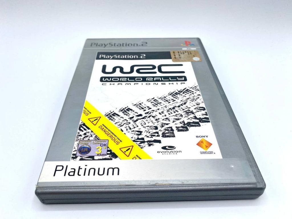 WRC WORLD RALLY CHAMPIONSHIP Gioco PS2 PlayStation ITA PAL Platinum Completo