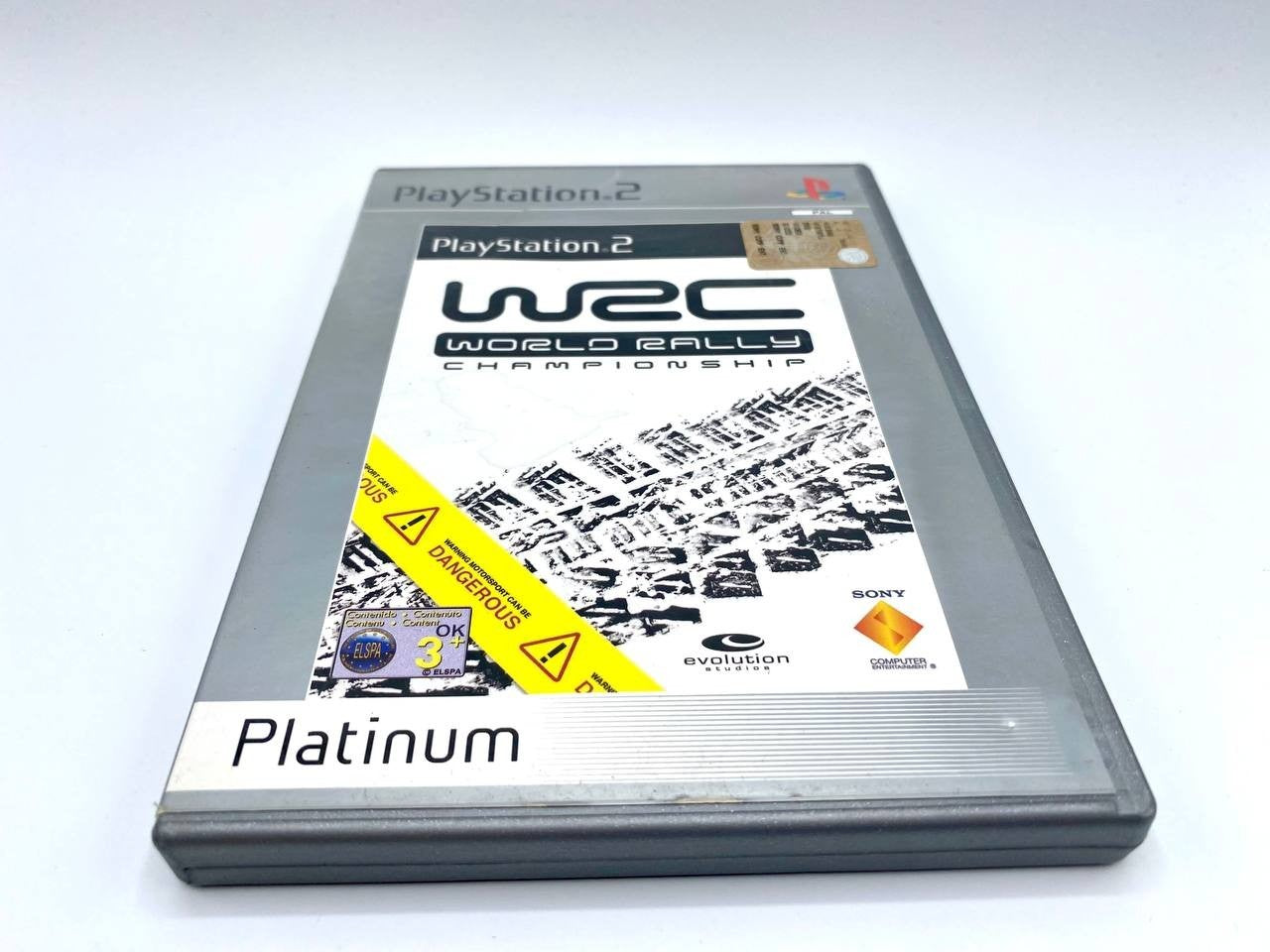 WRC WORLD RALLY CHAMPIONSHIP Gioco PS2 PlayStation ITA PAL Platinum Completo