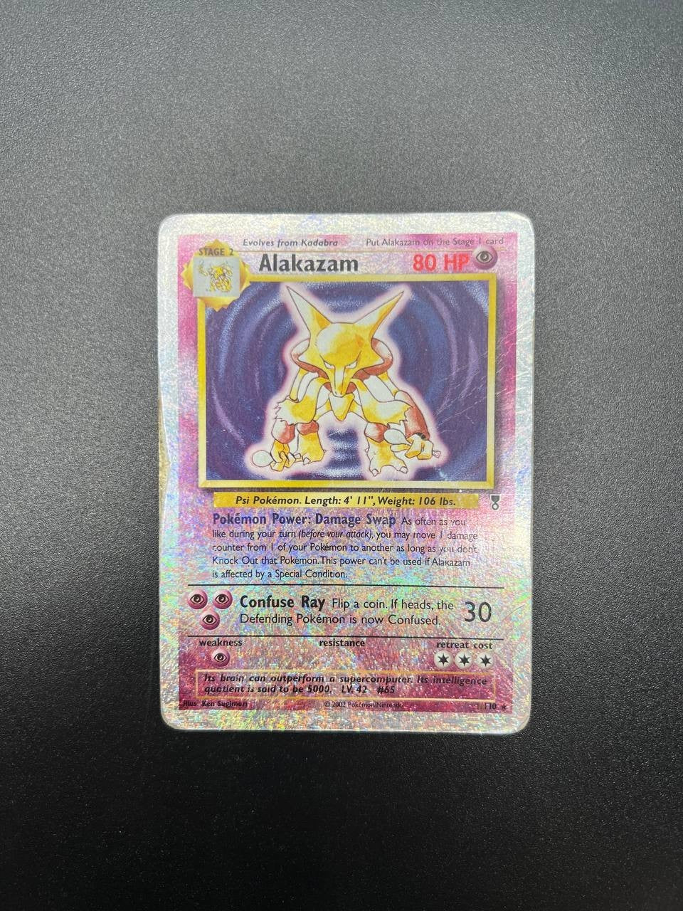 Alakazam lc 1/110 Legendary Collection  Reverse Holo unlimited inglese poor