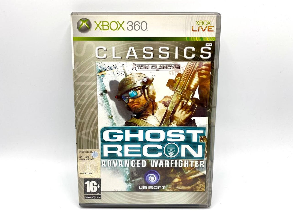 Microsoft XBOX 360 Ghost Recon Advanced Warfighter Italiano Completo funzionante