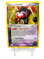 Carta pokemon Claydol Holo 8/95 set Team magma Inglese ENG Poor 2004