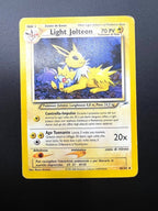 Carta Pokemon Light Jolteon 48/105 Italiano Played Vintage set Neo destiny