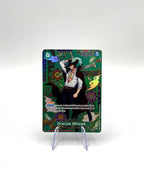 Dracule Mihawk SP OP12-030 One Piece TCG The Azure Sea's Seven Inglese NM holo