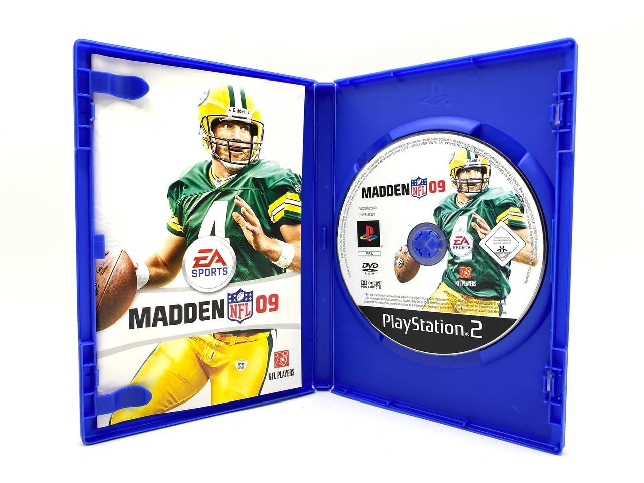 MADDEN 09  NFL Sony Playstation 2 ps2 ITALIANO ITA COMPLETO FUNZIONANTE TESTATO