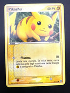 Carta Pokemon Pikachu 74/112 Ex Rosso Fuoco e Verde Foglia Italiano Near mint