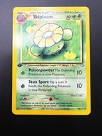 Carta pokemon Skiploom 49/111 Neo Genesis 1a edizione Vintage No holo ENG Exc