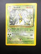 Carta Pokemon Beedrill 17/102 Set Base Italiano 1999 No holo Vintage Excellent