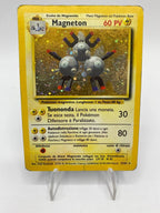 Carta Pokemon Magneton Holo 9/102 Set Base BS Italiano Poor Vintage wizards