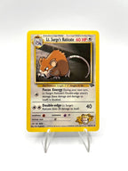 Pokemon Lt. Surge's Raticate 53/132 set Gym Challenge Excellent Inglese Vintage