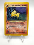 Carta Pokemon set Neo Destiny Light Ninetales 50/105 Excellent 1a edizione ITA