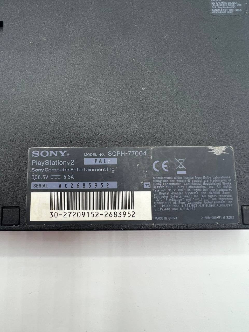 Console Playstation PS2 Slim Scph 77004 Completa Cavi Funzionante Controller