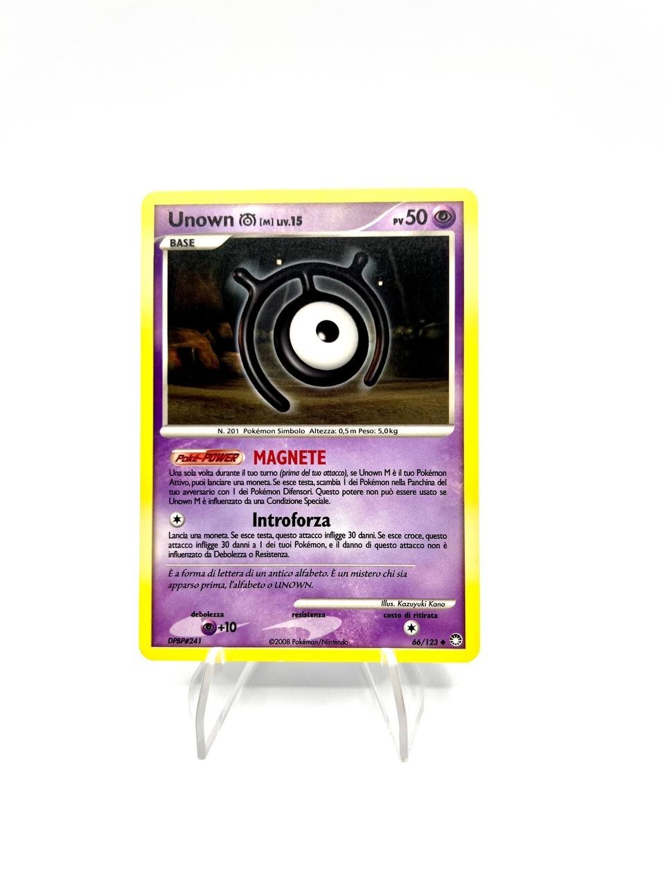 Pokémon-Karte Icognito M 66/123 Set Rätselhafte Schätze Deutsch Excellent Vintage
