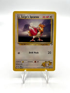 Carta pokemon Lt. Surge's Spearow 52/132 Gym Challenge Excellent Vintage Inglese