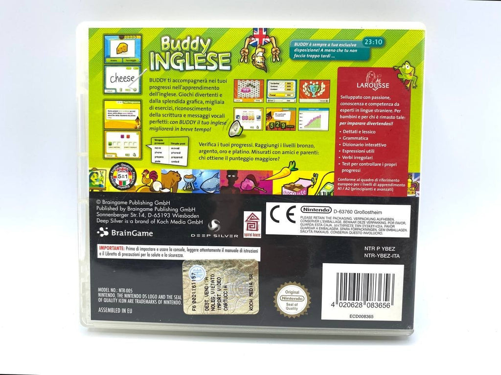 Videogioco BUDDY INGLESE NINTENDO DS 3DS PAL ITALIANO Completo Funzionante