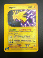 Carta Pokémon Zapdos Aquapolis AQ 44/147 Italiano No holo Vintage Excellent