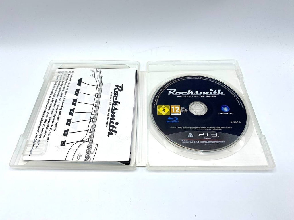 Gioco Rocksmith PS3 PLAYSTATION ottimo completo pal Europa Funzionante