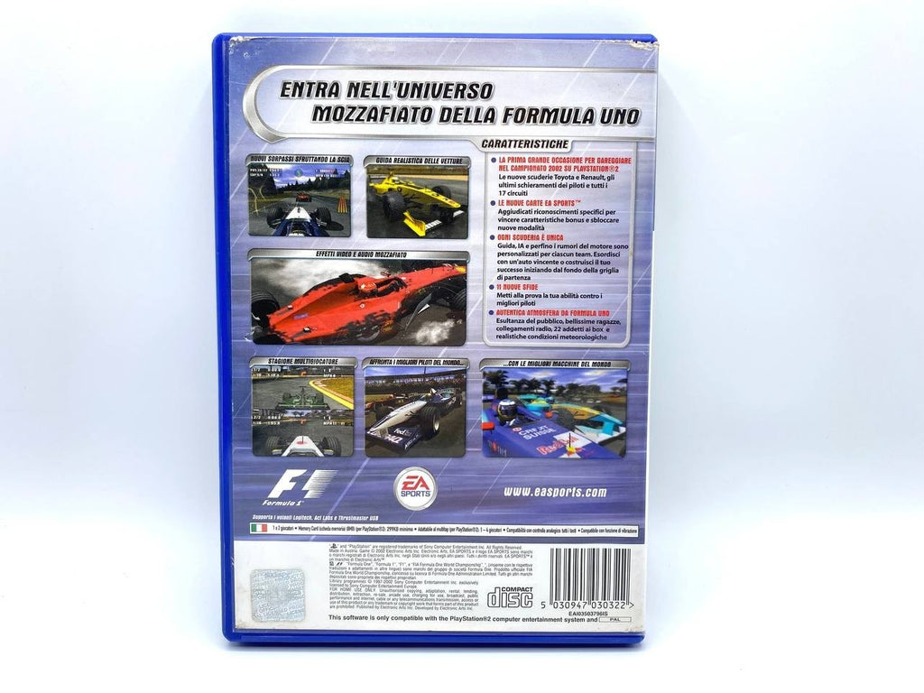 F1 2002 EA SPORTS PS2 Playstation Completo Funzionante Italiano