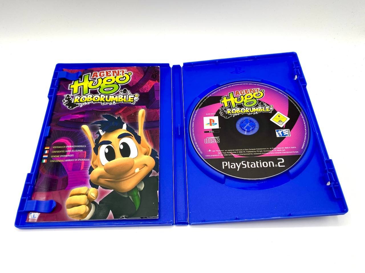 Agent Hugo Roborumble ps2 Italiano E Multilingue Pal Ita Completo Funzionante