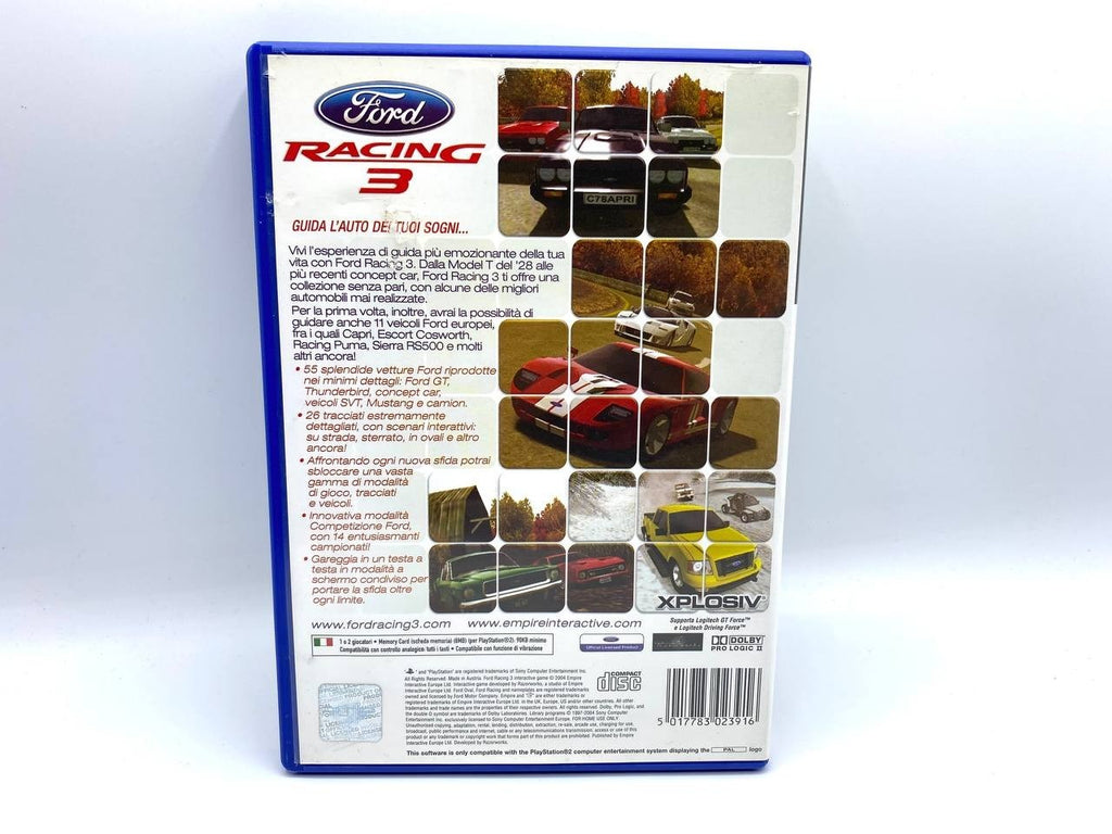 Ford Racing 3 Sony Playstation 2 PS2 Completo funzionante Italiano