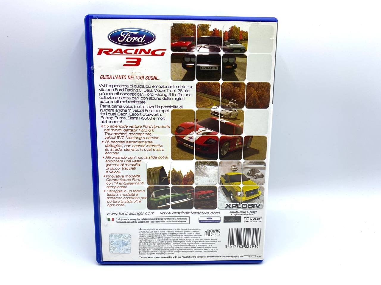 Ford Racing 3 Sony Playstation 2 PS2 Completo funzionante Italiano