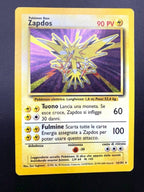 Carta Pokémon Zapdos 16/102 Base Set BS Holo Italiano Vintage Wizards Played