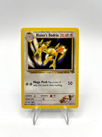 Carta pokemon Blaine's Dodrio 49/132 set Gym Challenge Vintage Good Inglese