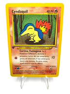 Carta Pokemon Cyndaquil set Neo Genesis 1a edizione 61/105 Good Vintage Italiano