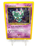 carta Pokemon set Neo Revelation Misdreavus Holo 11/64 Vintage Played Italiano