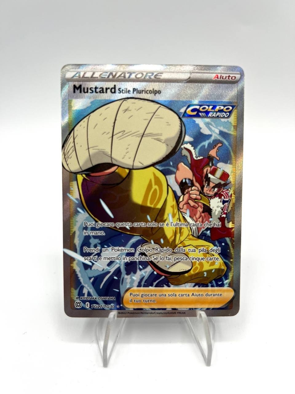 Pokemon Mustard Stile Pluricolpo tg27/tg30 set Astri lucenti Italiano Near mint