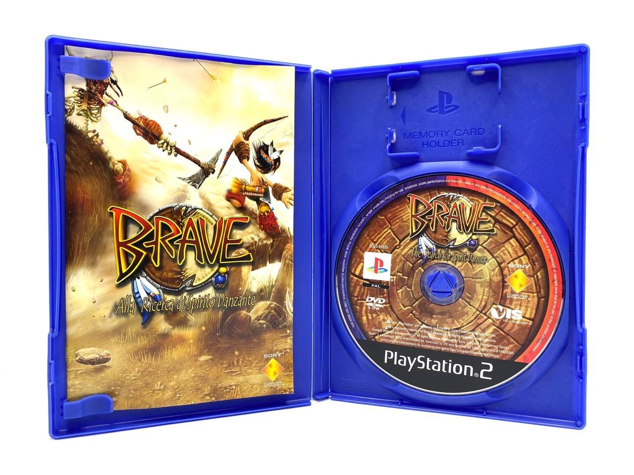 BRAVE ALLA RICERCA DELLO SPIRITO DANZANTE Completo PS2 PLAYSTATION Italiano