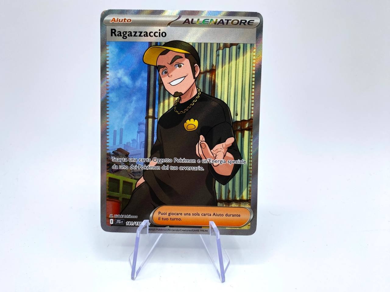 Carta Pokemon Ragazzaccio JTG 181/159 set Avventure insieme Italiano Near Mint