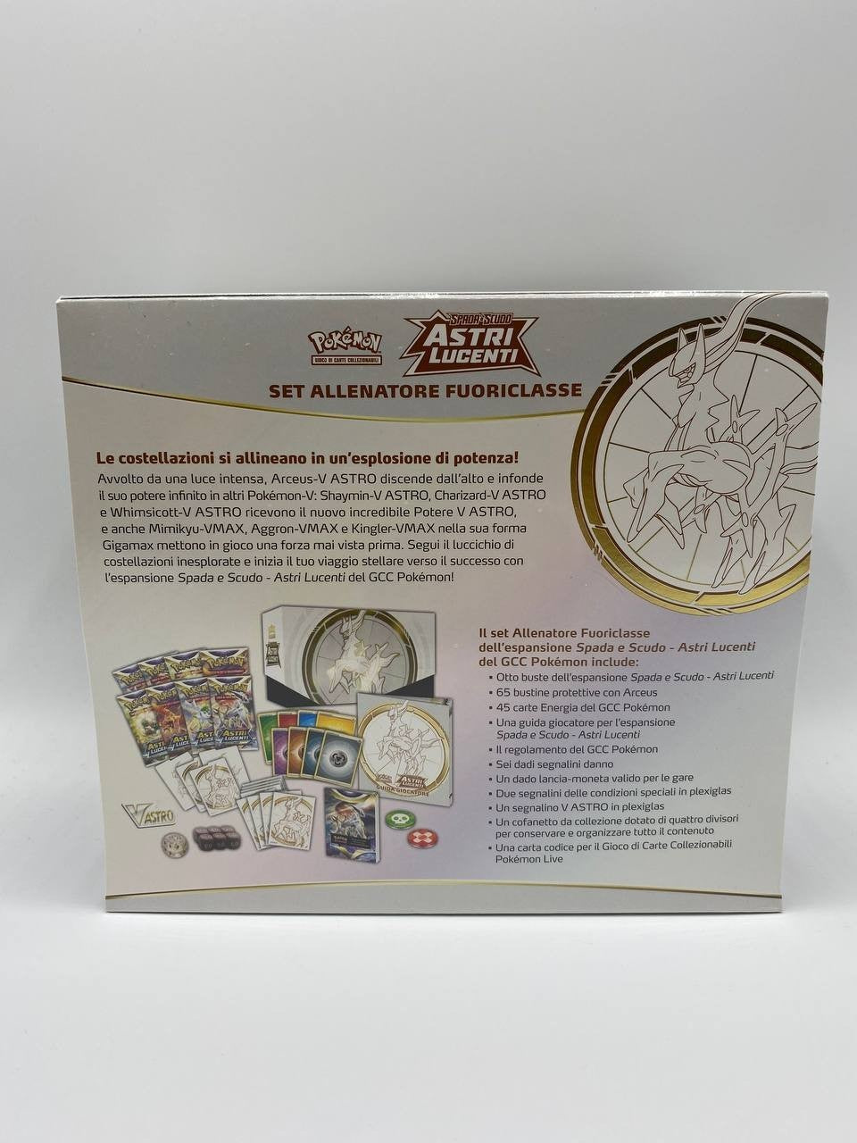Pokémon Astri Lucenti ETB Set Allenatore Fuoriclasse Sigillato Sealed Arceus