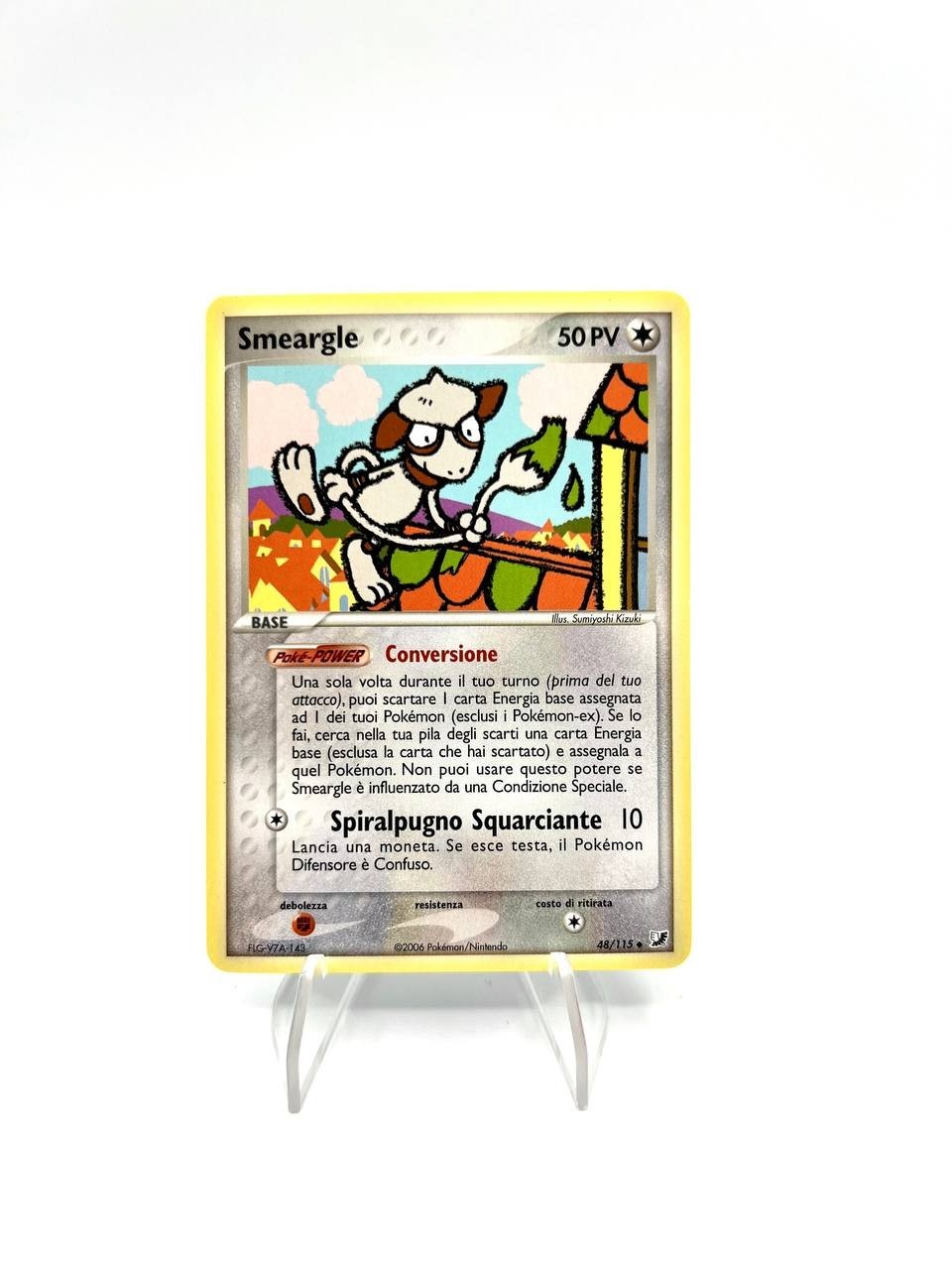 Carta pokemon Smeargle 48/115 set Ex forze segrete Italiano Excellent Vintage