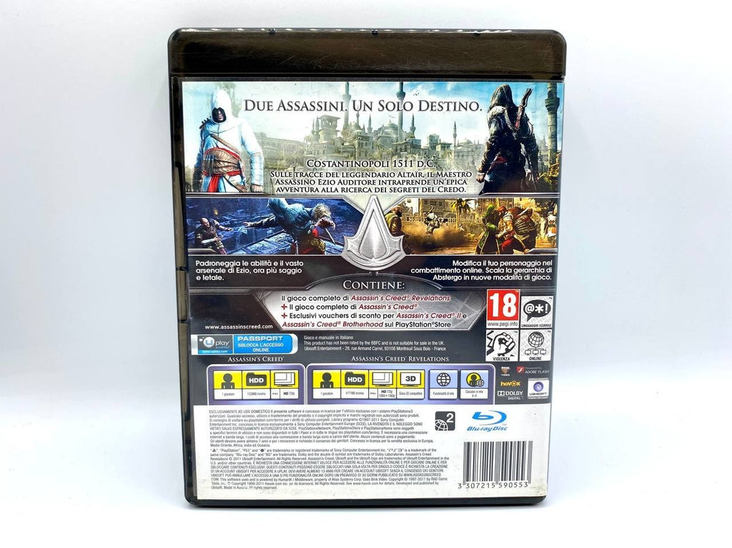 Assassin's Creed Revelations PS3 Playstation Italiano Completo Funzionante