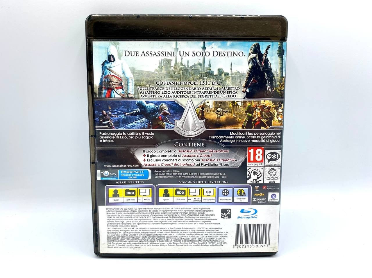 Assassin's Creed Revelations PS3 Playstation Italiano Completo Funzionante
