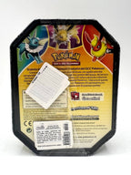 Pokémon Elemental Power Tins: Scatola da collezione flareon ex italiano siled