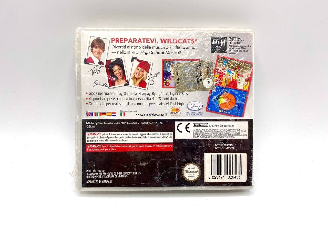 Gioco high school musical 3 senior year nintendo ds Sigillato Completo