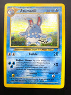 Carta pokemon Azumarill 2/111 Holo Rara set Neo Genesis Pokemon Good Inglese