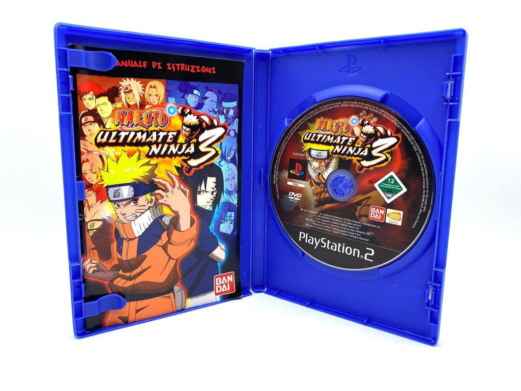 Naruto Ultimate Ninja 3 Sony Playstation PS2 Completo Funzionante Italiano