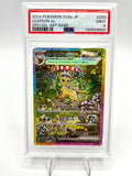 carta Pokemon Leafeon ex SAR 200/187 sv8a Terastal Festival ex Japanese PSA 9