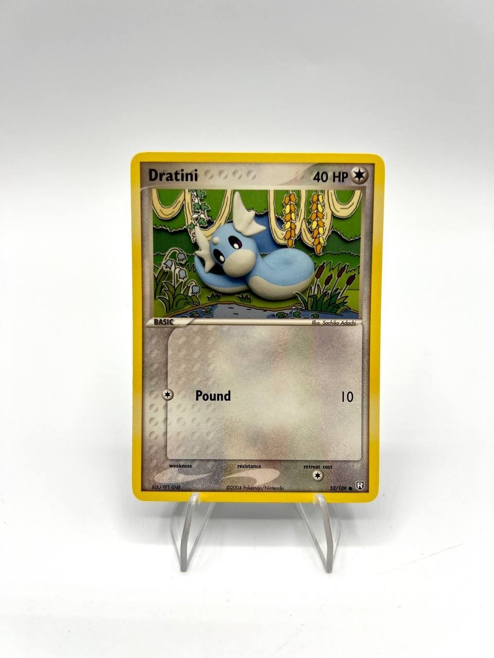 Carta pokemon Dratini 52/109 set Team Rocket Returns Inglese Excellent Vintage