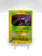 Carta Pokemon Grimer 79/147 set Aquapolis Holo reverse Inglese Vintage Excellent