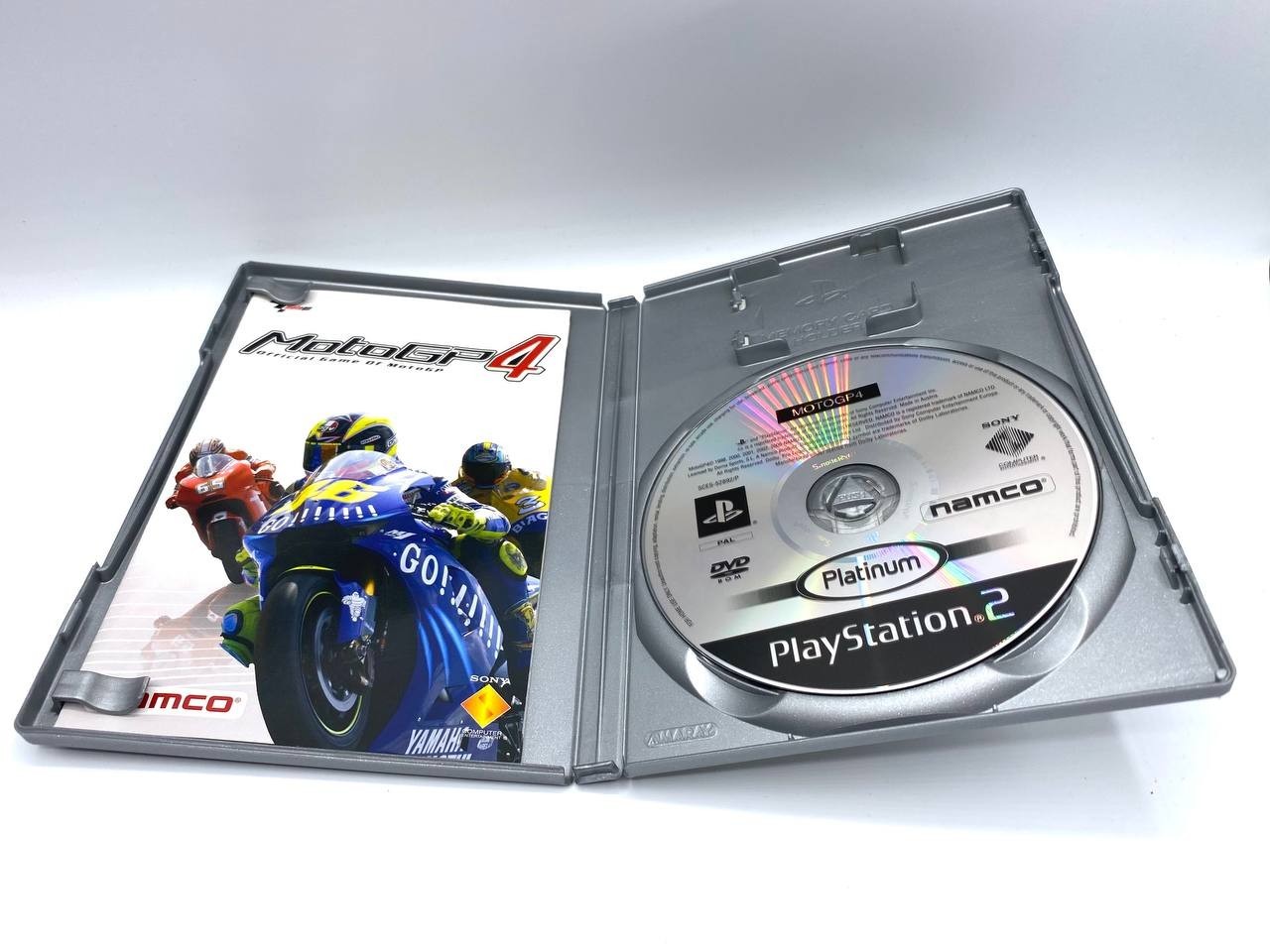 MOTOGP 4 PS2 PLAYSTATION 2 sony COMPLETO Funzionante Italiano Platinum