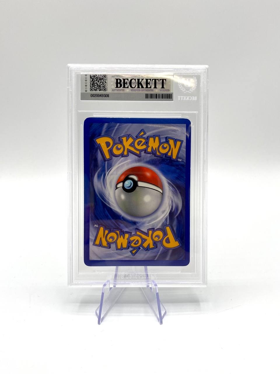 Carta pokemon Rocket's Entei ex 97/109 EX set Team Rocket Returns Holo BGS 7.5