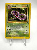 Carta pokemon Arbok 31/62 1a Edizione set Fossil FO Italiano Played Vintage