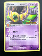 Carta pokemon Vibrava 42/101 set L'isola dei draghi Stamped Italiano Holo Played