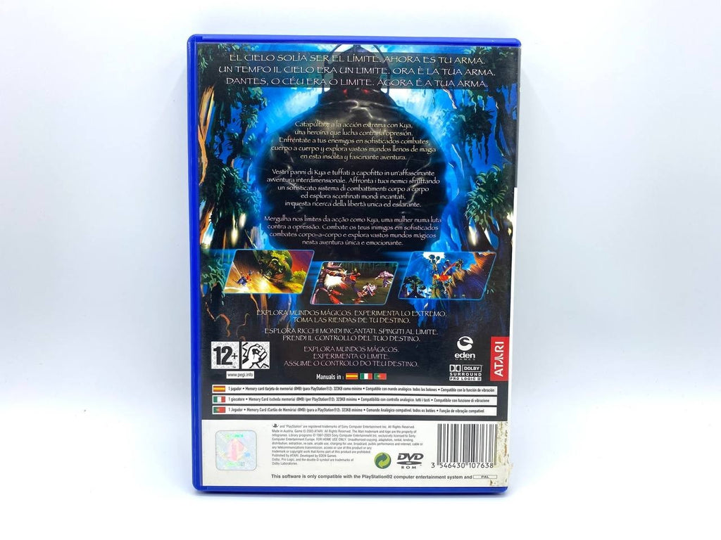 kya dark lineage ps2 Playstation Funzionante completo Italiano pal Atari
