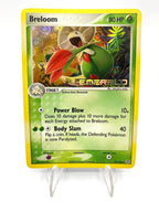 carta Pokémon Breloom EX Emerald 22/106 Uncommon Holo Stamped ENG EXC